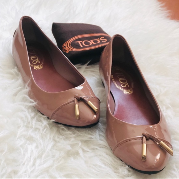 ♥️Moving Sale♥️ Tod’s ballerina patent leather shoes - Picture 5 of 6